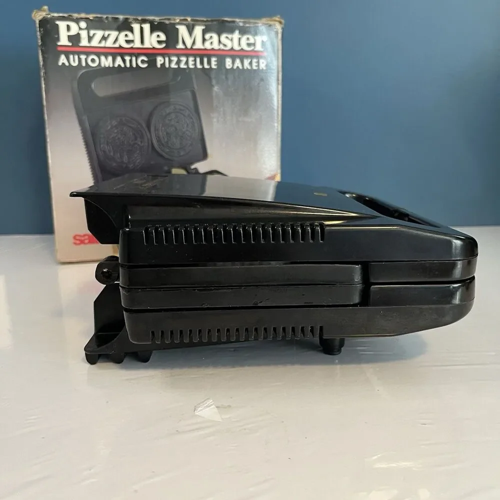 Salton Pizzelle Maker Master Automatic Electric Baker WM-6 1994 VTG Tested!